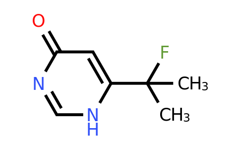 240414-09-9 | 6-(1-Fluoro-1-methyl-ethyl)-3H-pyrimidin-4-one