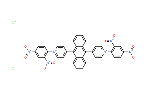 4,4'-(Anthracene-9,10-diyl)bis(1-(2,4-dinitrophenyl)pyridin-1-ium)chloride