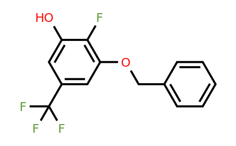 2404734-42-3 | 3-(Benzyloxy)-2-fluoro-5-(trifluoromethyl)phenol