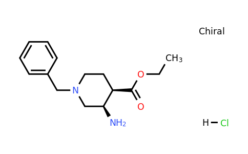 cis-3-Amino-1-benzyl-piperidine-4-carboxylic acid ethyl ester hydrochloride