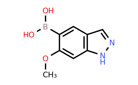 2408429-67-2 | 6-Methoxy-1H-indazole-5-boronic acid