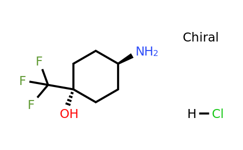 2408962-48-9 | cis-4-Amino-1-(trifluoromethyl)cyclohexanol hydrochloride