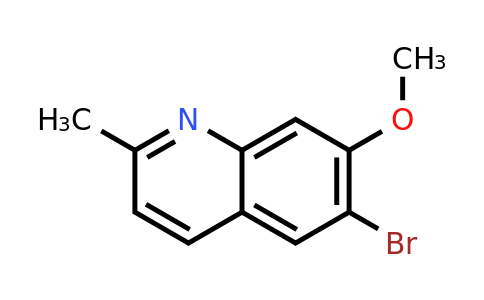 2410539-97-6 | 6-Bromo-7-methoxy-2-methylquinoline