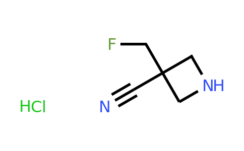 3-(Fluoromethyl)azetidine-3-carbonitrile;hydrochloride
