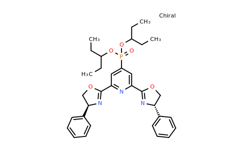 2412796-50-8 | Di(pentan-3-yl) (2,6-bis((S)-4-phenyl-4,5-dihydrooxazol-2-yl)pyridin-4-yl)phosphonate
