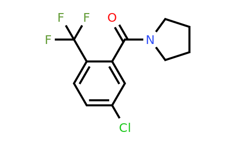 2413441-11-7 | (5-Chloro-2-(trifluoromethyl)phenyl)(pyrrolidin-1-yl)methanone