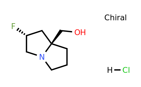 ((2R,7aS)-2-Fluorotetrahydro-1H-pyrrolizin-7a(5H)-yl)methanol hydrochloride