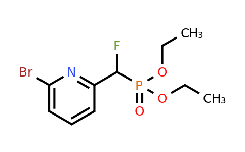 2416421-43-5 | Diethyl ((6-bromopyridin-2-yl)fluoromethyl)phosphonate