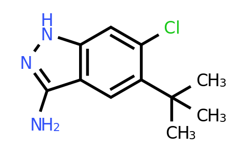 2416992-17-9 | 5-(tert-Butyl)-6-chloro-1H-indazol-3-amine