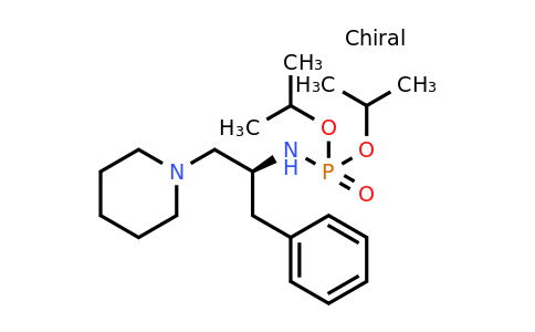 2417471-76-0 | Bis(1-methylethyl) N-[(1S)-1-(phenylmethyl)-2-(1-piperidinyl)ethyl]phosphoramidate