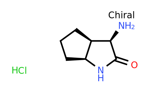 2417778-17-5 | rel-(3R,3aS,6aS)-3-amino-3,3a,4,5,6,6a-hexahydro-1H-cyclopenta[b]pyrrol-2-one;hydrochloride