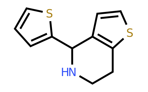 242143-39-1 | 4-(Thiophen-2-yl)-4h,5h,6h,7h-thieno[3,2-c]pyridine