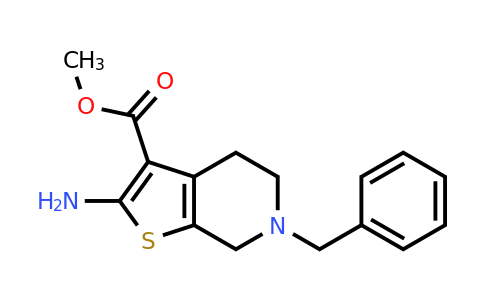 24237-34-1 | Methyl 2-amino-6-benzyl-4,5,6,7-tetrahydrothieno[2,3-c]pyridine-3-carboxylate