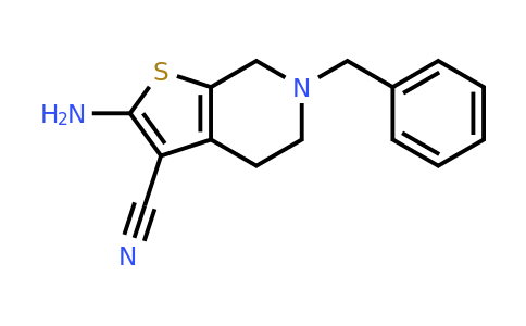 24237-37-4 | 2-Amino-6-benzyl-4,5,6,7-tetrahydrothieno[2,3-c]pyridine-3-carbonitrile