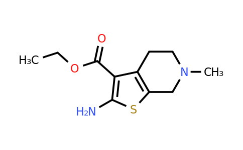 24237-39-6 | 2-Amino-6-methyl-4,5,6,7-tetrahydro-thieno[2,3-C]pyridine-3-carboxylic acid ethyl ester
