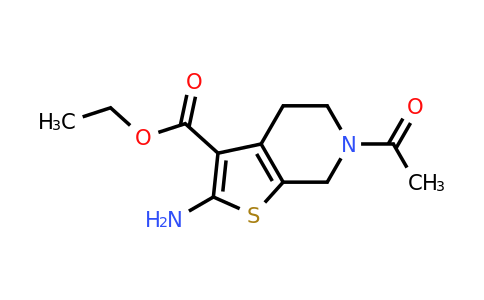 24237-43-2 | 6-Acetyl-2-amino-4,5,6,7-tetrahydro-thieno[2,3-c]pyridine-3-carboxylic acid ethyl ester