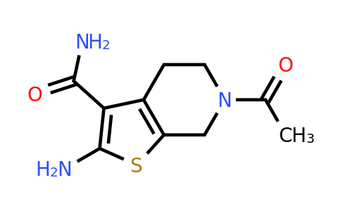 24248-74-6 | 6-Acetyl-2-amino-4,5,6,7-tetrahydrothieno[2,3-c]pyridine-3-carboxamide