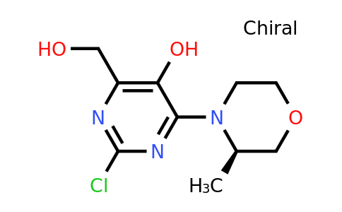 2425604-23-3 | (R)-2-Chloro-4-(hydroxymethyl)-6-(3-methylmorpholino)pyrimidin-5-ol