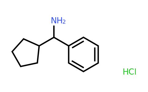 24260-05-7 | Cyclopentyl(phenyl)methanamine hydrochloride