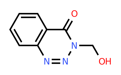 24310-40-5 | 3-(Hydroxymethyl)benzo[d][1,2,3]triazin-4(3H)-one
