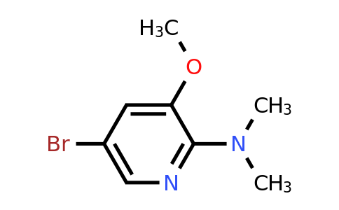 5-Bromo-2-(dimethylamino)-3-methoxypyridine