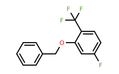 2-(Benzyloxy)-4-fluoro-1-(trifluoromethyl)benzene