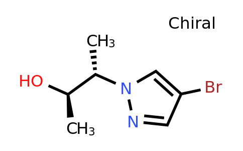 2433769-24-3 | cis-3-(4-bromopyrazol-1-yl)butan-2-ol