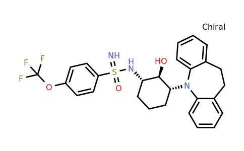 2434792-86-4 | N-((1S,2S,3R)-3-(10,11-Dihydro-5H-dibenzo[b,f]azepin-5-yl)-2-hydroxycyclohexyl)-4-(trifluoromethoxy)benzenesulfonimidamide