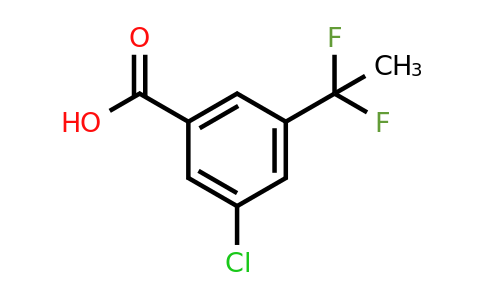 2438162-39-9 | 3-Chloro-5-(1,1-difluoroethyl)benzoic acid