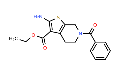 243967-93-3 | Ethyl 2-amino-6-benzoyl-4,5,6,7-tetrahydrothieno[2,3-c]pyridine-3-carboxylate