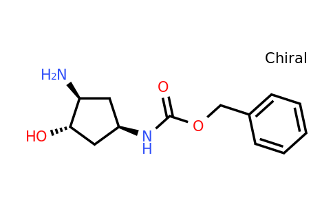 2440020-12-0 | benzyl N-[(1R,3S,4S)-3-amino-4-hydroxy-cyclopentyl]carbamate