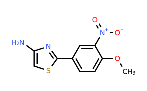 2442597-50-2 | 2-(4-Methoxy-3-nitrophenyl)thiazol-4-amine