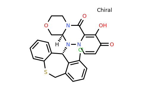2443708-96-9 | (S)-12-((S)-10-Chloro-6,11-dihydrodibenzo[b,e]thiepin-11-yl)-7-hydroxy-3,4,12,12a-tetrahydro-1H-[1,4]oxazino[3,4-c]pyrido[2,1-f][1,2,4]triazine-6,8-dione