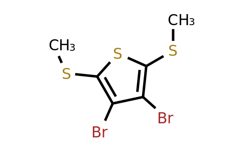 24444-81-3 | 3,4-Dibromo-2,5-bis(methylthio)thiophene