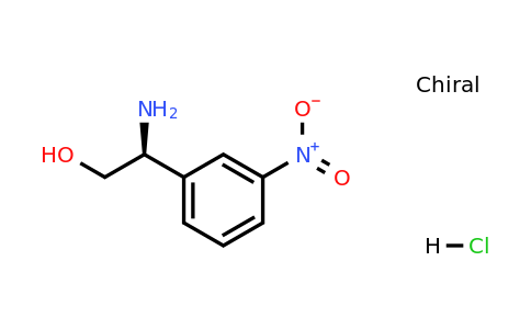 2453296-88-1 | (S)-2-Amino-2-(3-nitrophenyl)ethan-1-ol hydrochloride