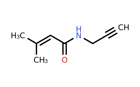 245342-58-9 | 3-Methyl-N-(prop-2-yn-1-yl)but-2-enamide