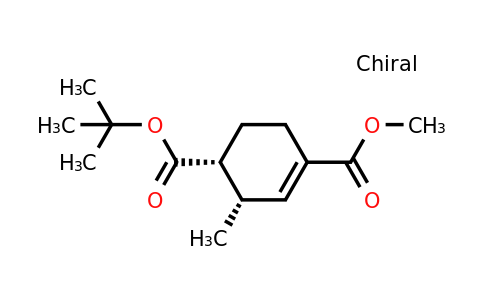 2460386-44-9 | O4-tert-butyl O1-methyl (3S,4R)-3-methylcyclohexene-1,4-dicarboxylate