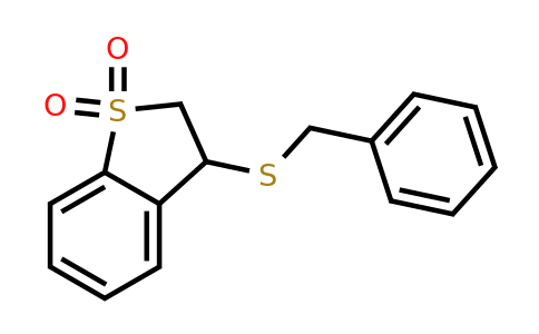 246173-59-1 | 2,3-dihydro-3-[(phenylmethyl)thio]-Benzo[b]thiophene, 1,1-dioxide