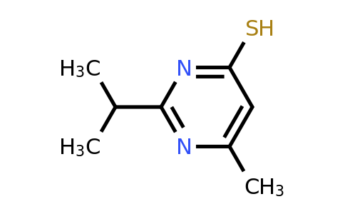 2463-81-2 | 6-Methyl-2-(propan-2-yl)pyrimidine-4-thiol