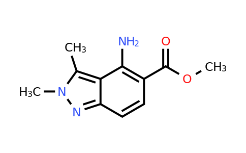 2463195-69-7 | Methyl 4-amino-2,3-dimethyl-2H-indazole-5-carboxylate