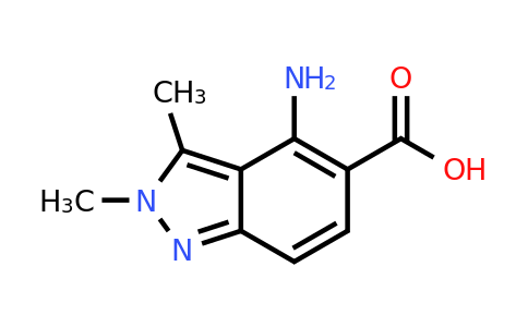 2463200-68-0 | 4-Amino-2,3-dimethyl-2H-indazole-5-carboxylic acid