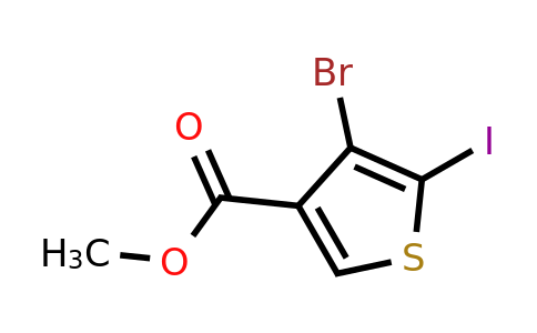 24647-84-5 | Methyl 4-bromo-5-iodothiophene-3-carboxylate