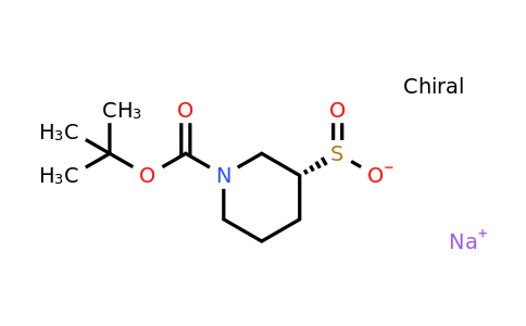 2470384-89-3 | Sodium (3R)-1-[(tert-butoxy)carbonyl]piperidine-3-sulfinate