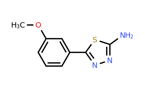 247109-15-5 | 5-(3-methoxyphenyl)-1,3,4-thiadiazol-2-amine