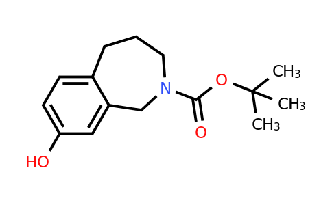 247133-24-0 | tert-Butyl 8-hydroxy-1,3,4,5-tetrahydro-2H-benzo[c]azepine-2-carboxylate
