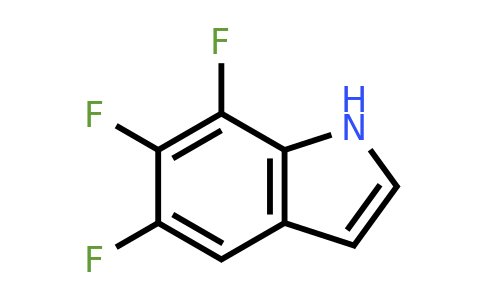 247564-64-3 | 5,6,7-Trifluoro-1H-indole