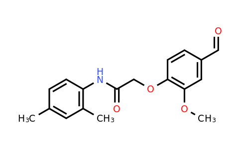 247592-85-4 | N-(2,4-dimethylphenyl)-2-(4-formyl-2-methoxyphenoxy)acetamide