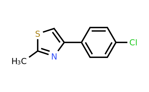 24840-75-3 | 4-(4-Chlorophenyl)-2-methylthiazole