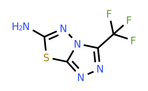 24848-34-8 | 3-(Trifluoromethyl)-[1,2,4]triazolo[3,4-b][1,3,4]thiadiazol-6-amine