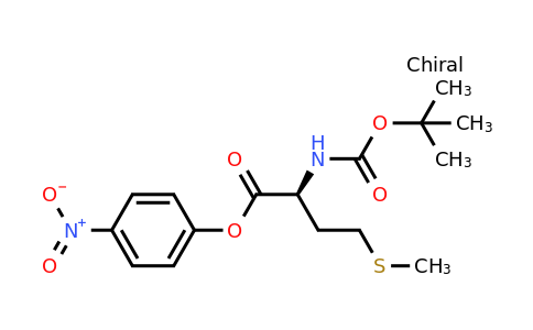 N-[(1,1-Dimethylethoxy)carbonyl]-L-methionine 4-nitrophenyl ester